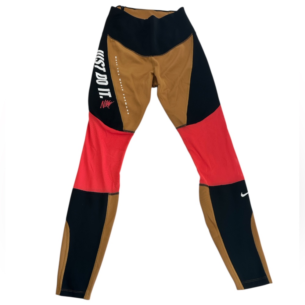 Nike High Waist Colorblock Athletic Leggings Size S - Picture 13 of 13